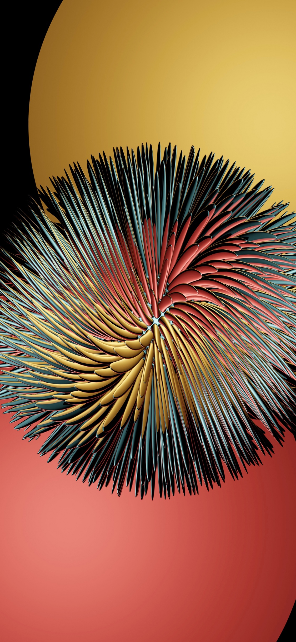 Close Up, Samurai-Folge, Soundcloud, Naturmaterialien, Electric Blue. Wallpaper in 1125x2436 Resolution