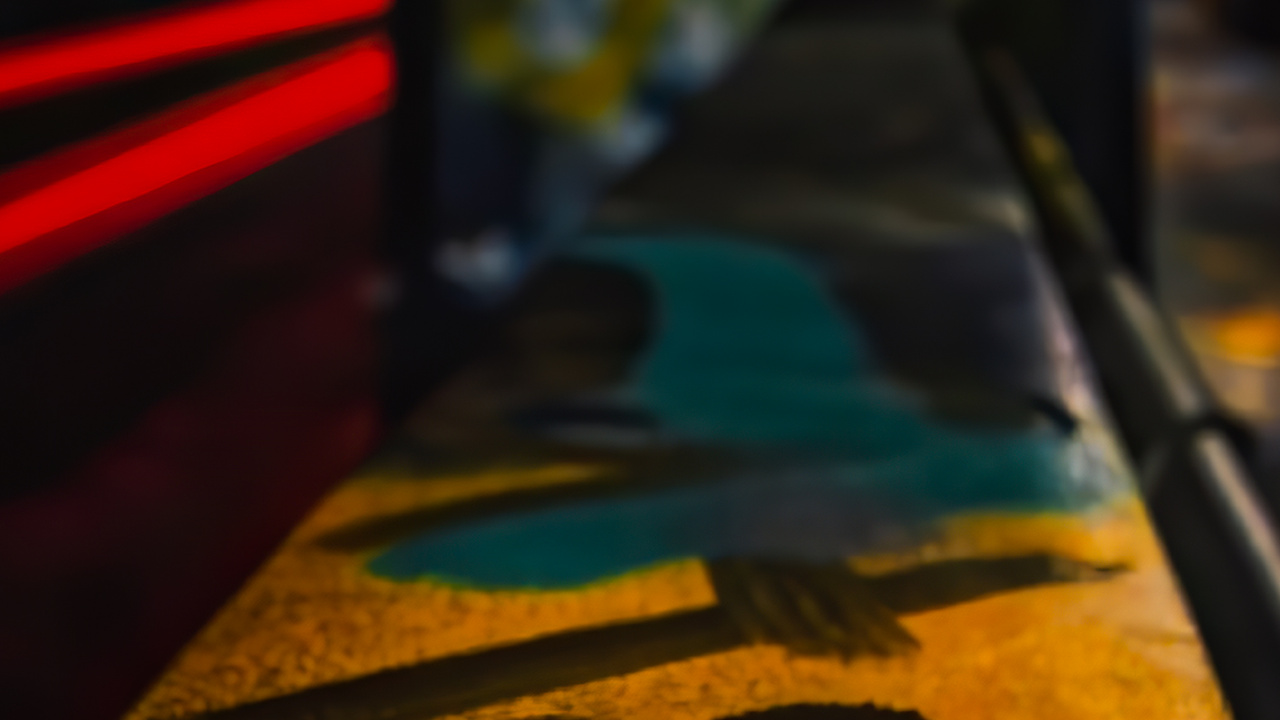 Visual Arts, Automotive Lighting, Road Surface, Asphalt, Art. Wallpaper in 1280x720 Resolution