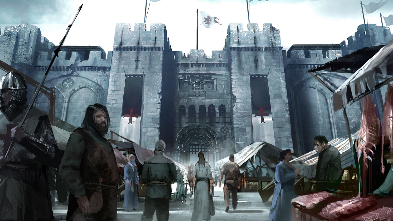 Leute, Die Tagsüber in Der Nähe Eines Grauen Betongebäudes Stehen. Wallpaper in 1280x720 Resolution