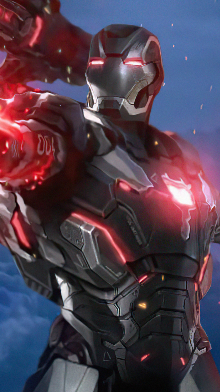 Guerras de Armaduras, Iron Man, James Rhodes, Armadura, Television. Wallpaper in 750x1334 Resolution
