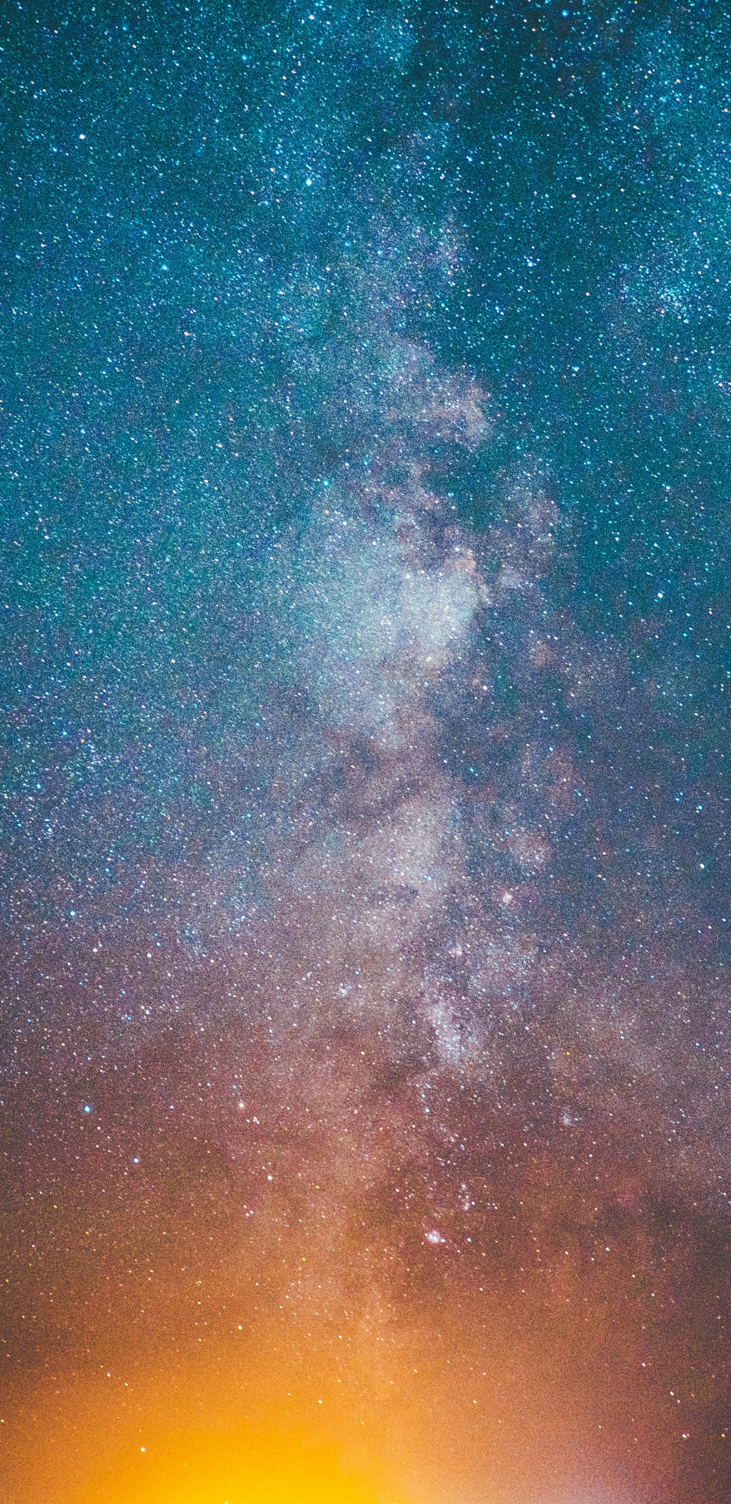 Cielo Azul y Negro Con Estrellas. Wallpaper in 1440x2960 Resolution