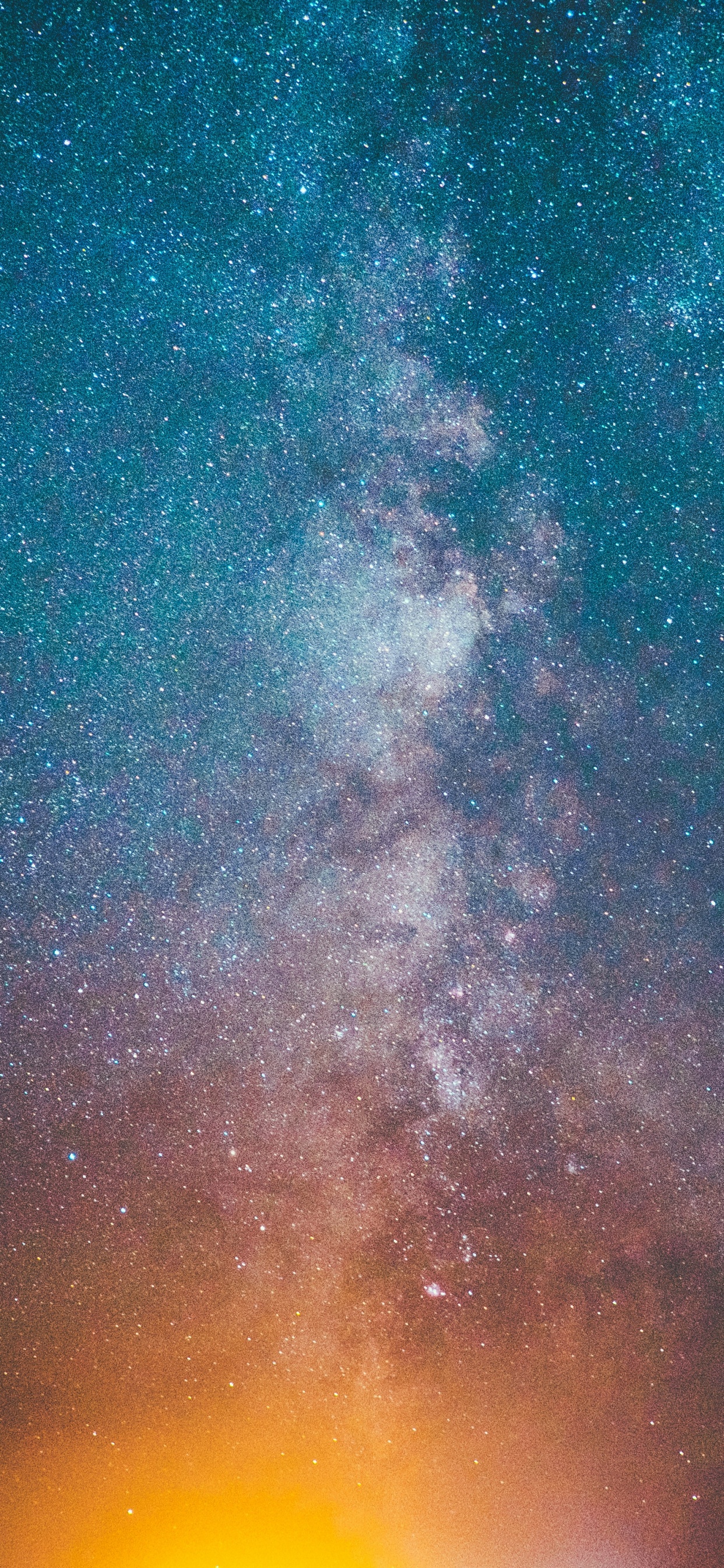 Ciel Bleu et Noir Avec Des Étoiles. Wallpaper in 1242x2688 Resolution