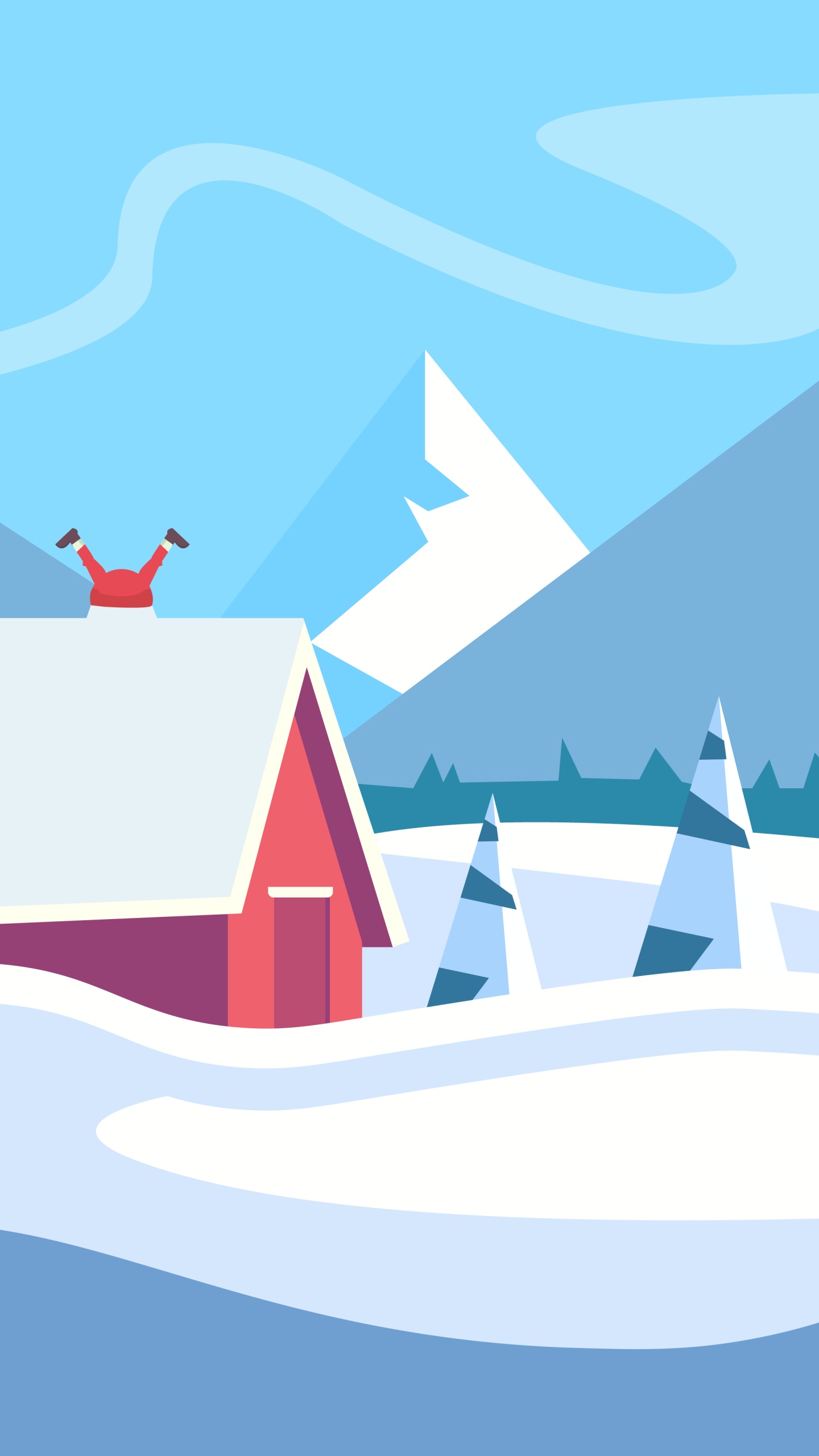 Azure, Piste, Dreieck, Rechteck, Electric Blue. Wallpaper in 1440x2560 Resolution