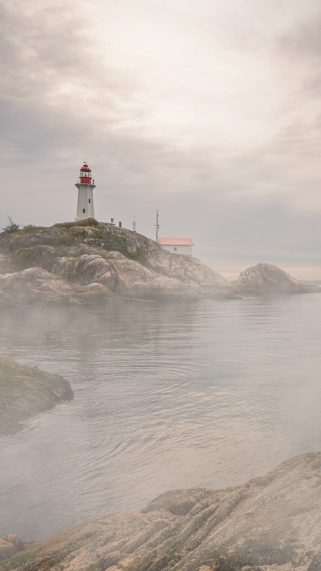 Sea, Lighthouse, Wave, Beacon, Tower. Wallpaper in 1080x1920 Resolution