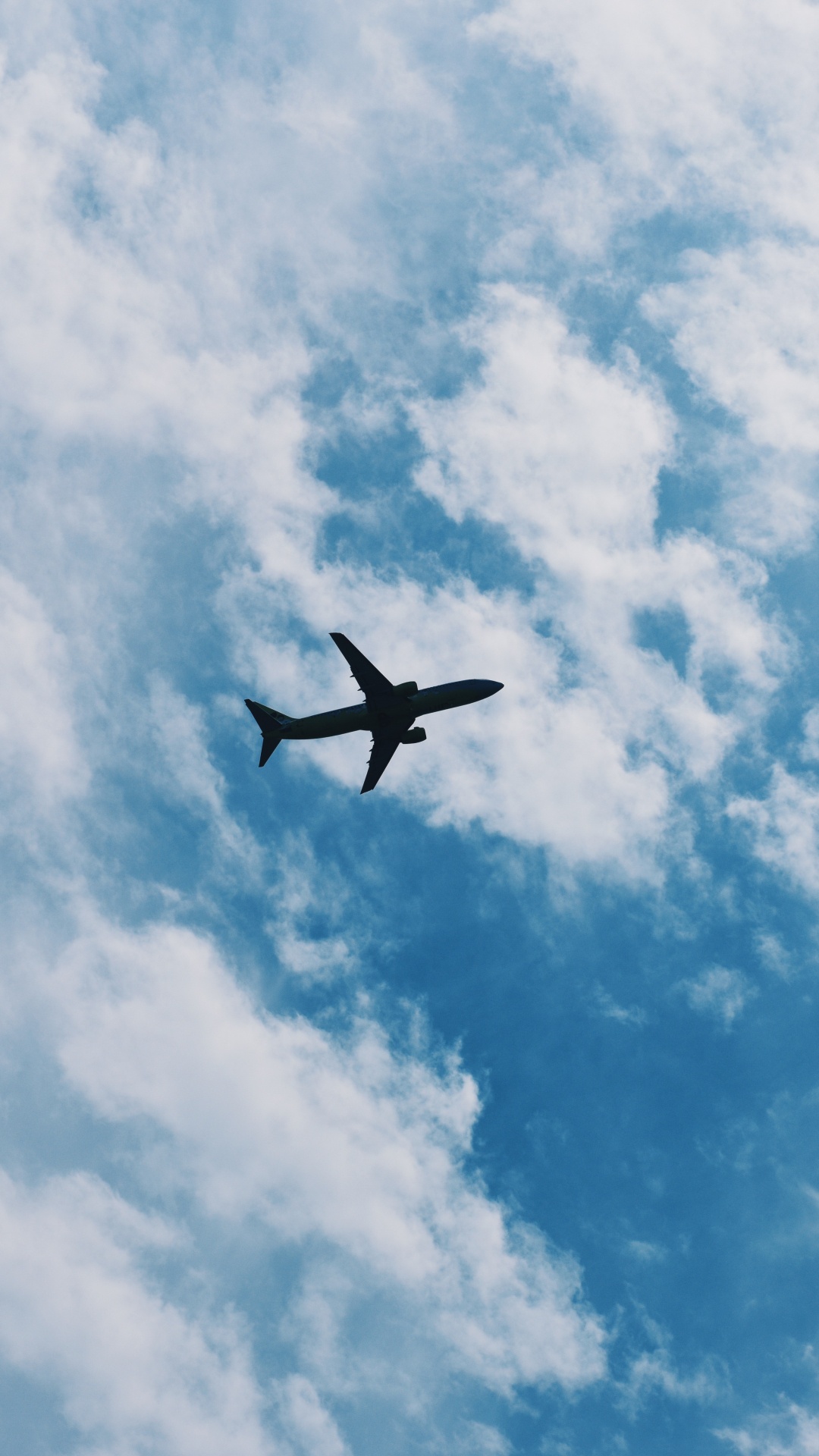 Avion Volant Dans le Ciel Pendant la Journée. Wallpaper in 1080x1920 Resolution