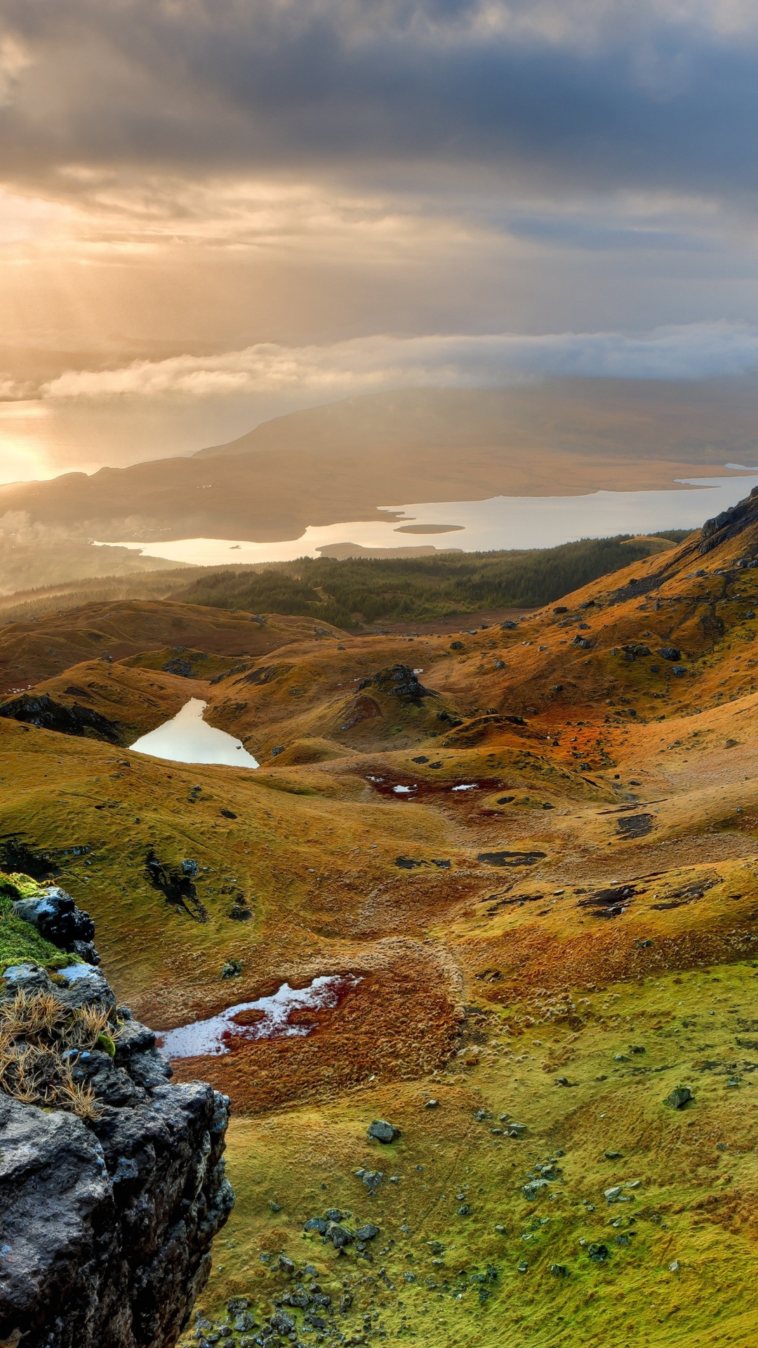 Storr, Quiraing, 旅行, 自然景观, 阳光 壁纸 1080x1920 允许