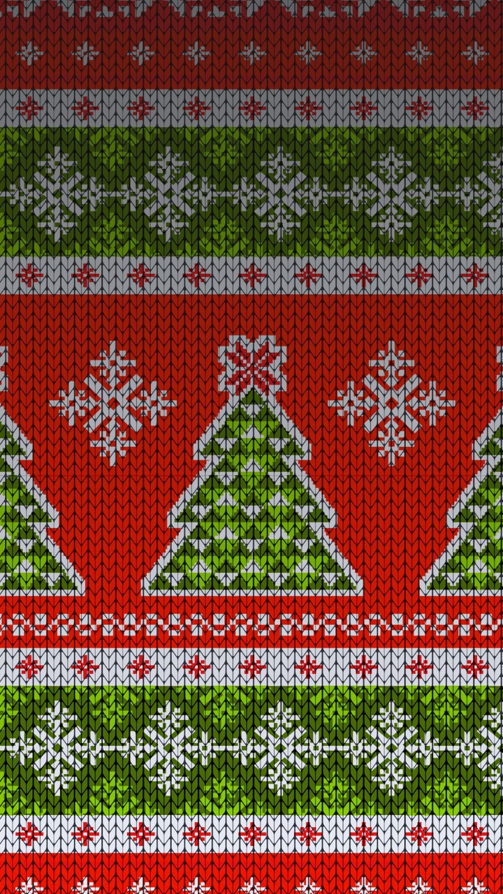 Neujahr, Weihnachten, Christmas Jumper, Gr, Muster. Wallpaper in 720x1280 Resolution