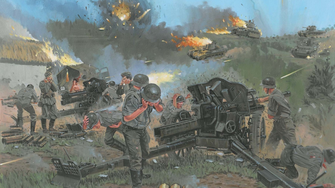 La II Guerra Mundial, Tanque, Juego de Pc, Organización Militar, Tropa. Wallpaper in 1366x768 Resolution