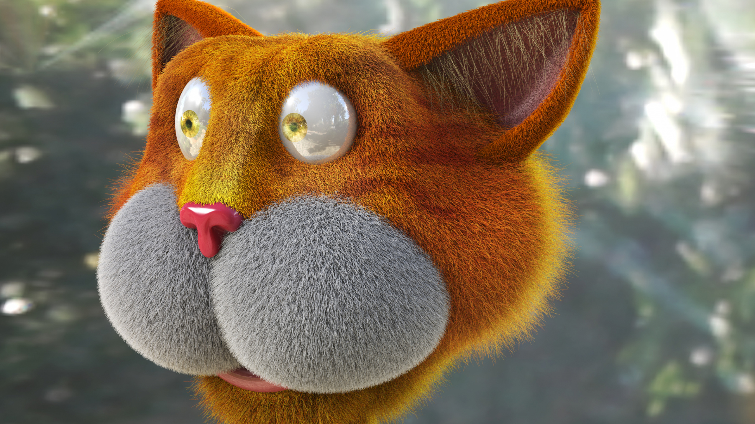 毛绒玩具, 皮毛, 野生动物, 动植物 壁纸 2560x1440 允许