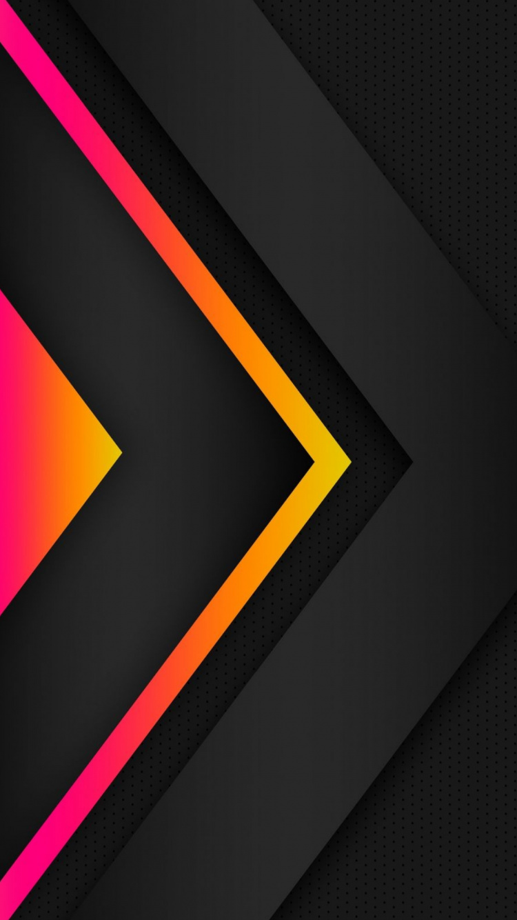 Naranja, Logotipo, Rectángulo, Tintes y Matices, Triangulo. Wallpaper in 750x1334 Resolution