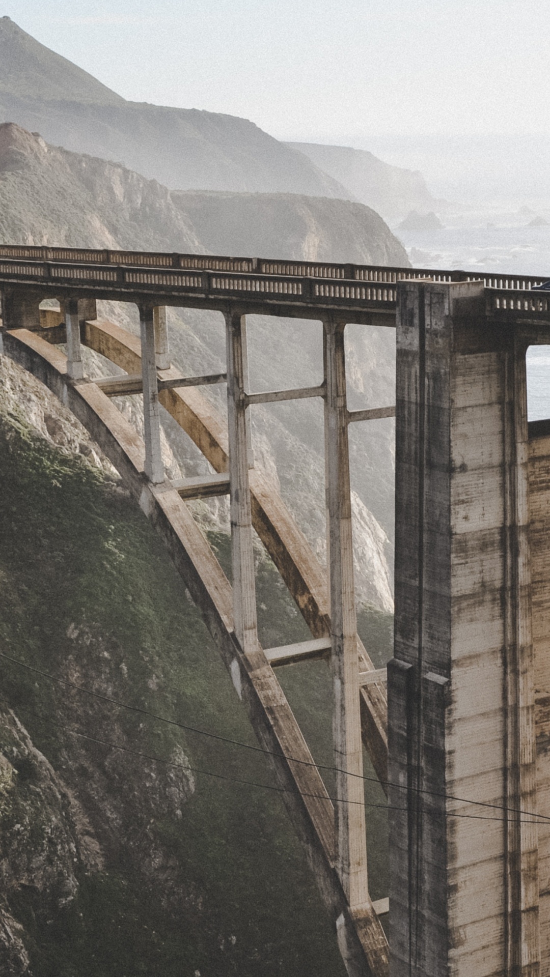 Viaduct, Mountain, Plant, Water, Bridge. Wallpaper in 1080x1920 Resolution