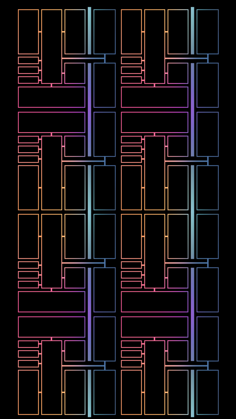 Architecture, Apple M1, Brown, la Pureté de la Couleur, Red. Wallpaper in 750x1334 Resolution