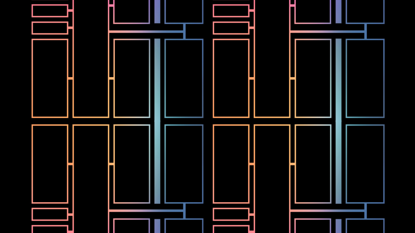 Architektur, Apple M1, Brown, Farbigkeit, Muster. Wallpaper in 1366x768 Resolution