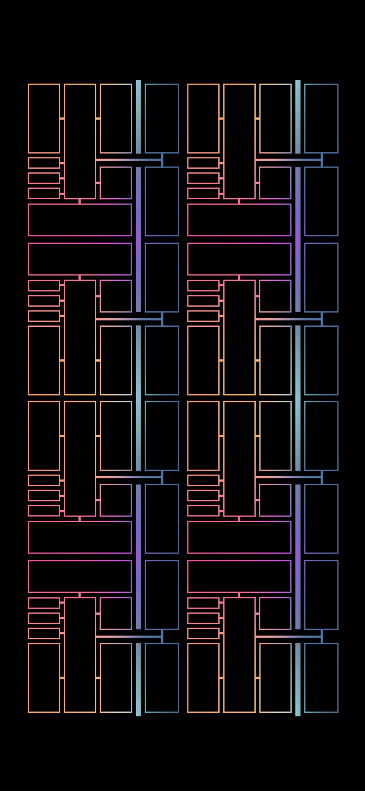 Arquitectura, Apple M1, Morena, Patrón, Rojo. Wallpaper in 1242x2688 Resolution