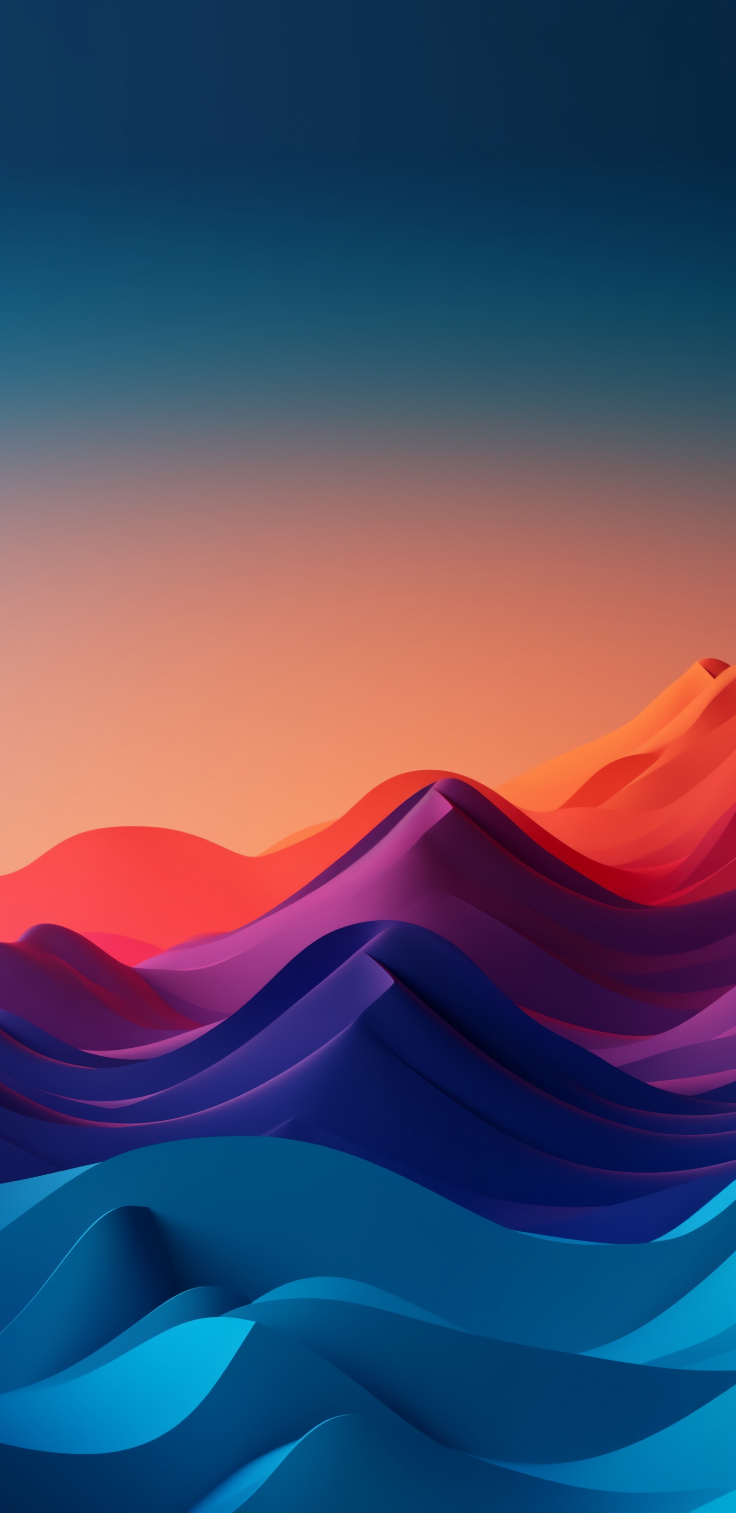 Erg, Android, Blanco, Azul, Rojo. Wallpaper in 1440x2960 Resolution