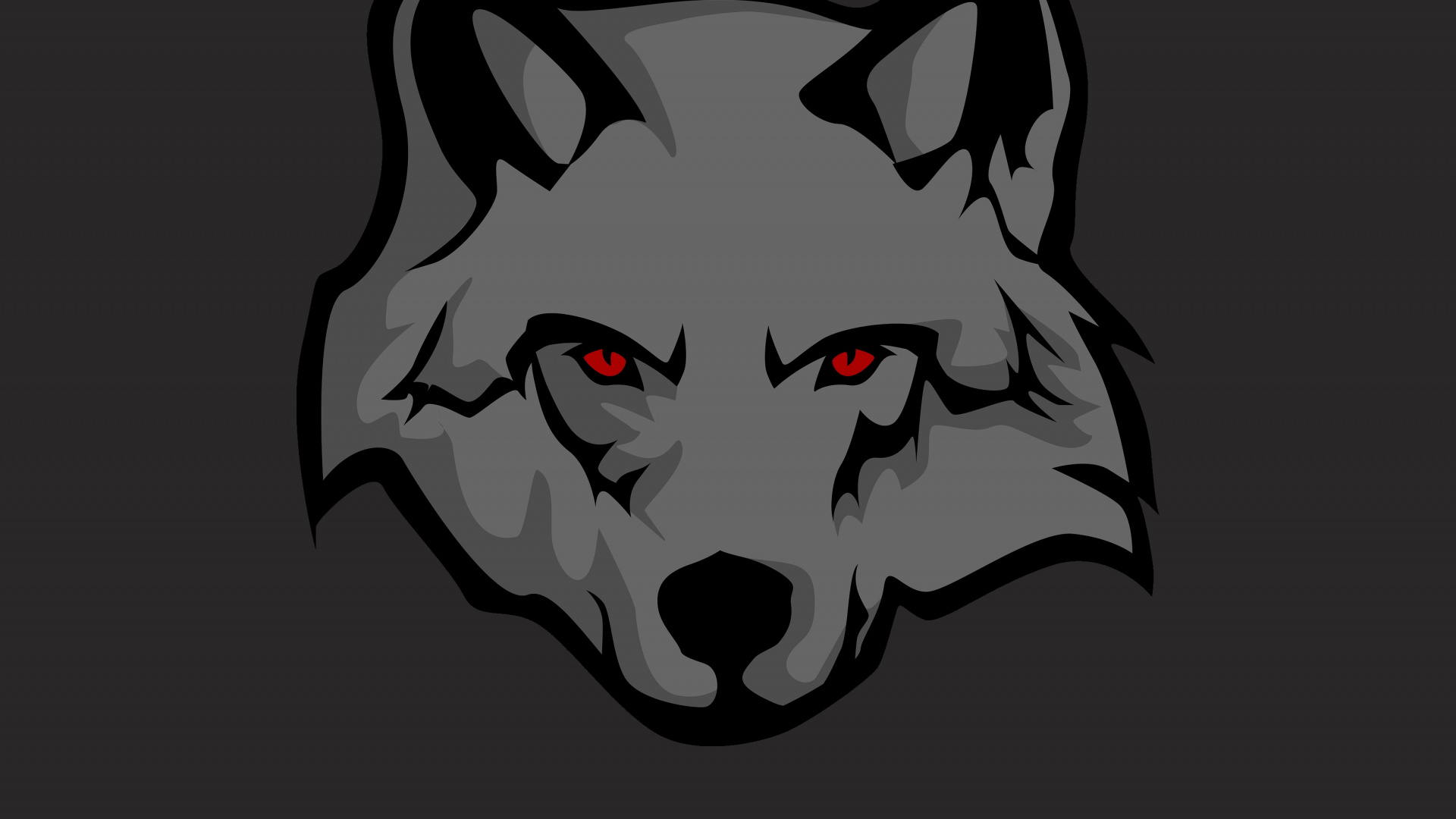 Weiße Und Schwarze Katzenillustration. Wallpaper in 1920x1080 Resolution