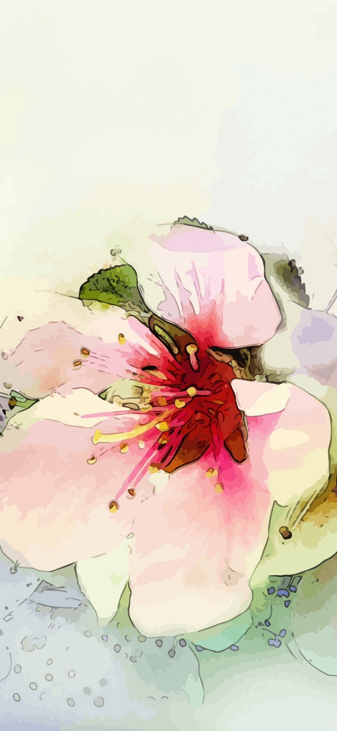 开花, 弹簧, 仍然生活, 艺术 壁纸 1125x2436 允许