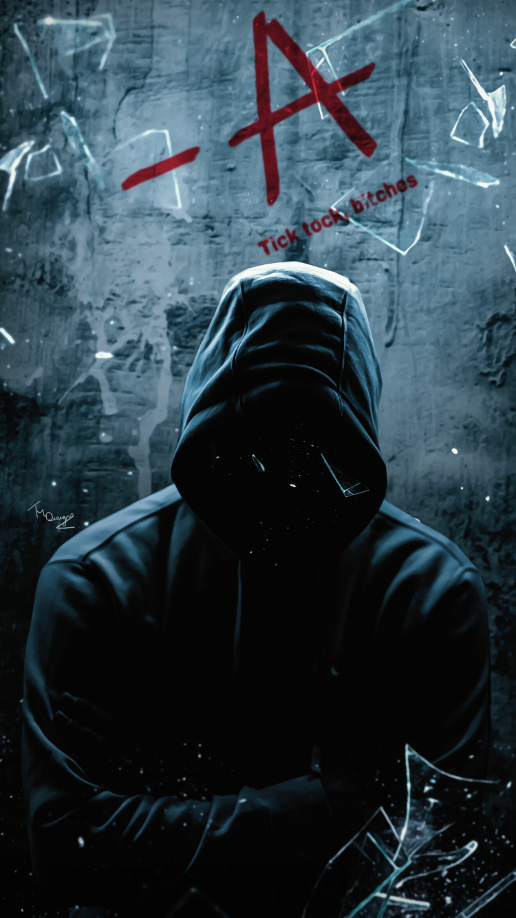 Pll Poster Design, Jason Dilaurentis, Art, Poster, Design. Wallpaper in 750x1334 Resolution