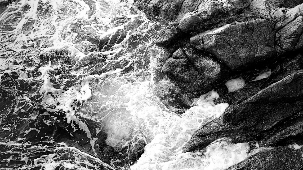 Natur, Flüssigkeit, Rock, Stream, BedRock. Wallpaper in 1280x720 Resolution