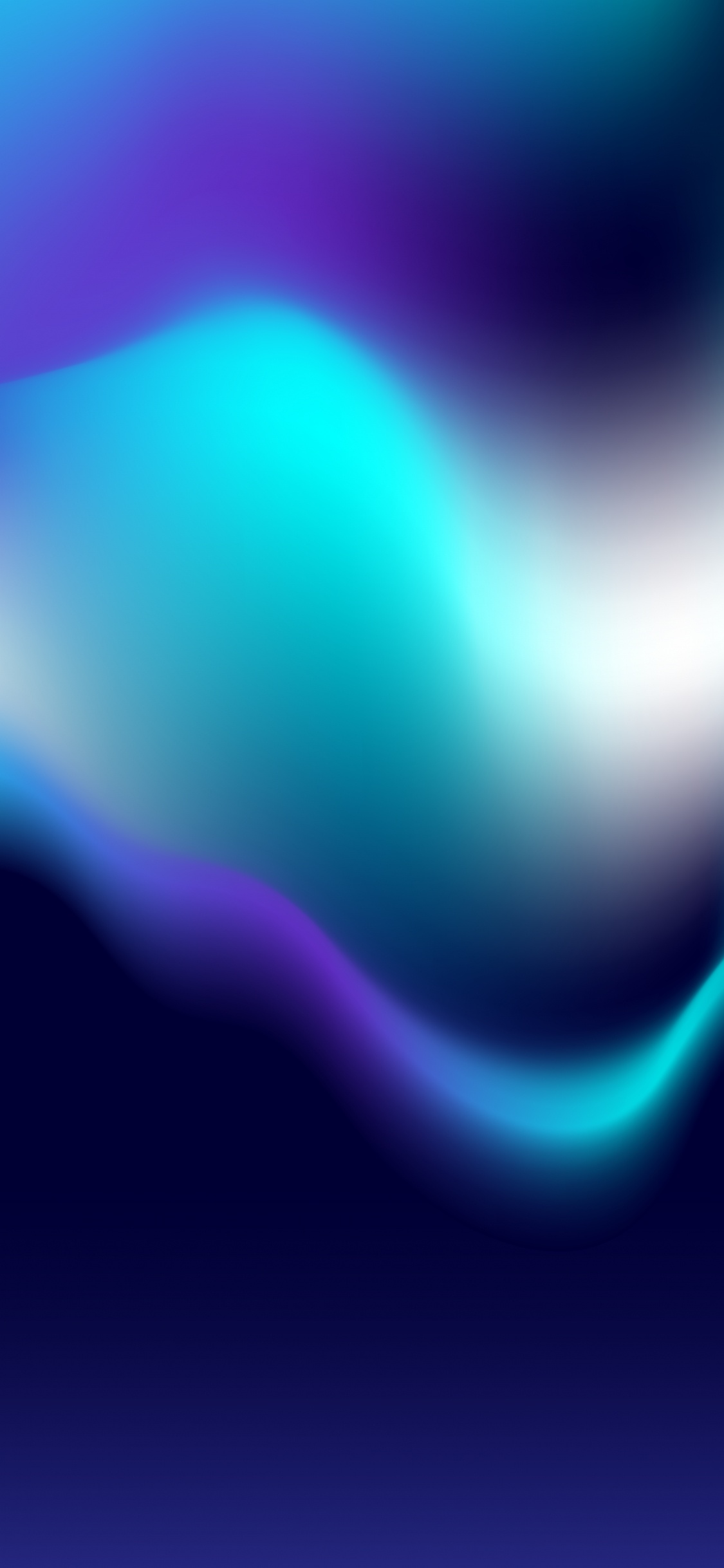 Licht, Nordpol, Design, Wasser, Azure. Wallpaper in 1125x2436 Resolution