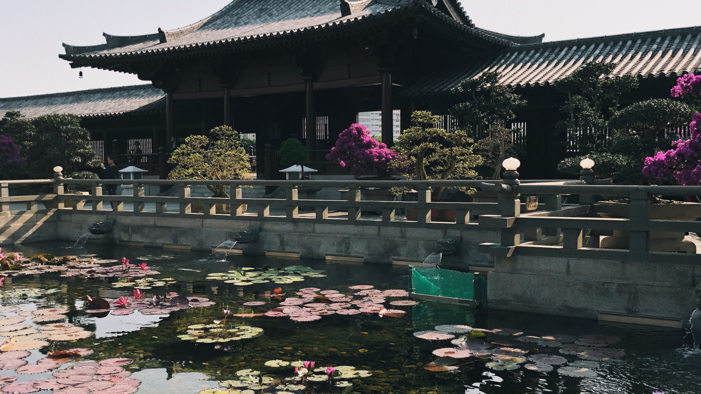 Reflection, Tourism, Water, Tourist Attraction, Body of Water. Wallpaper in 1366x768 Resolution