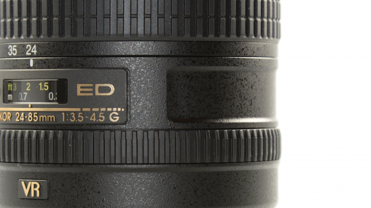 Black Nikon Dslr Camera Lens. Wallpaper in 1280x720 Resolution
