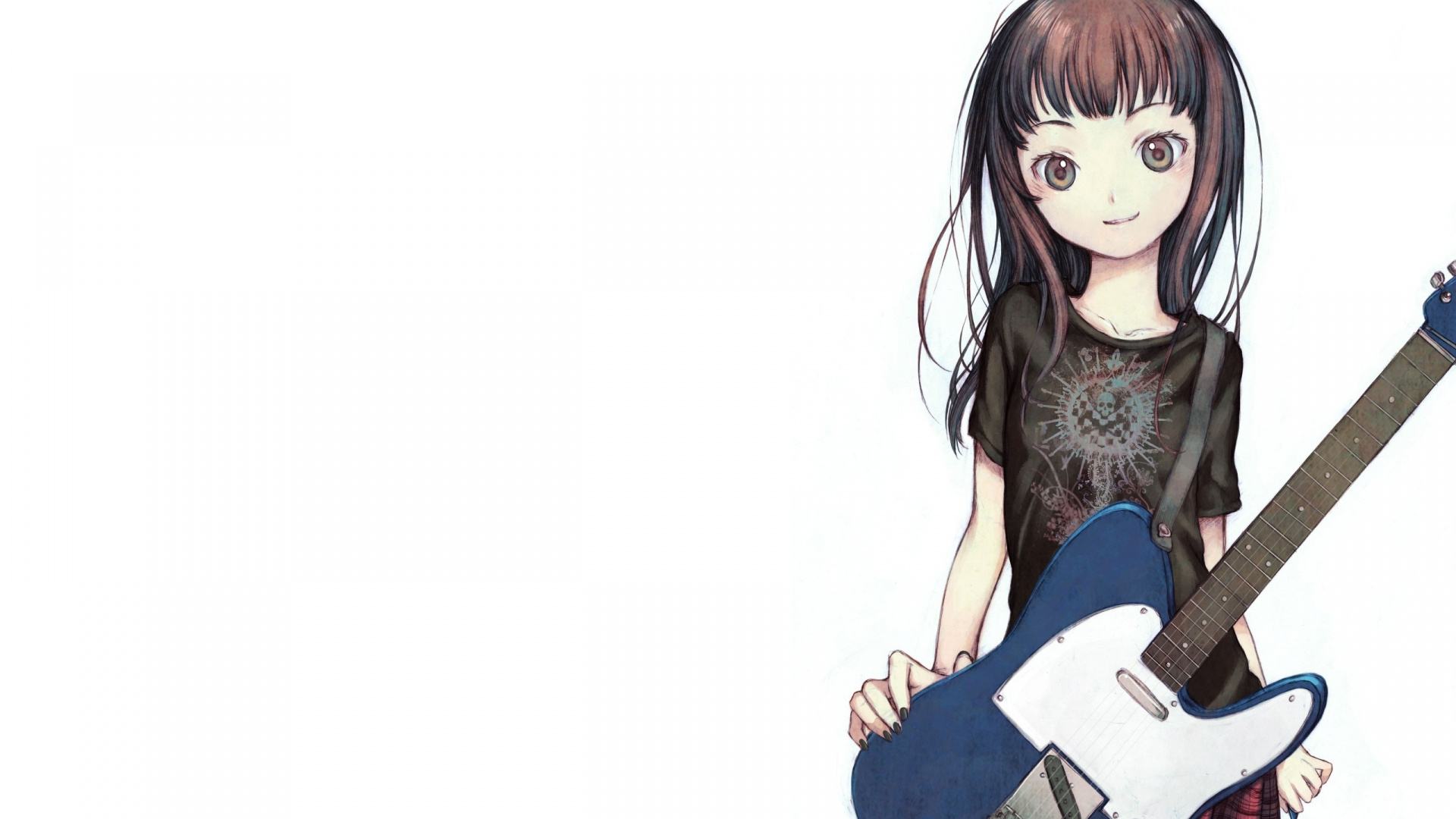 Femme en Chemise Florale Noir et Blanc Tenant un Livre Bleu. Wallpaper in 1920x1080 Resolution