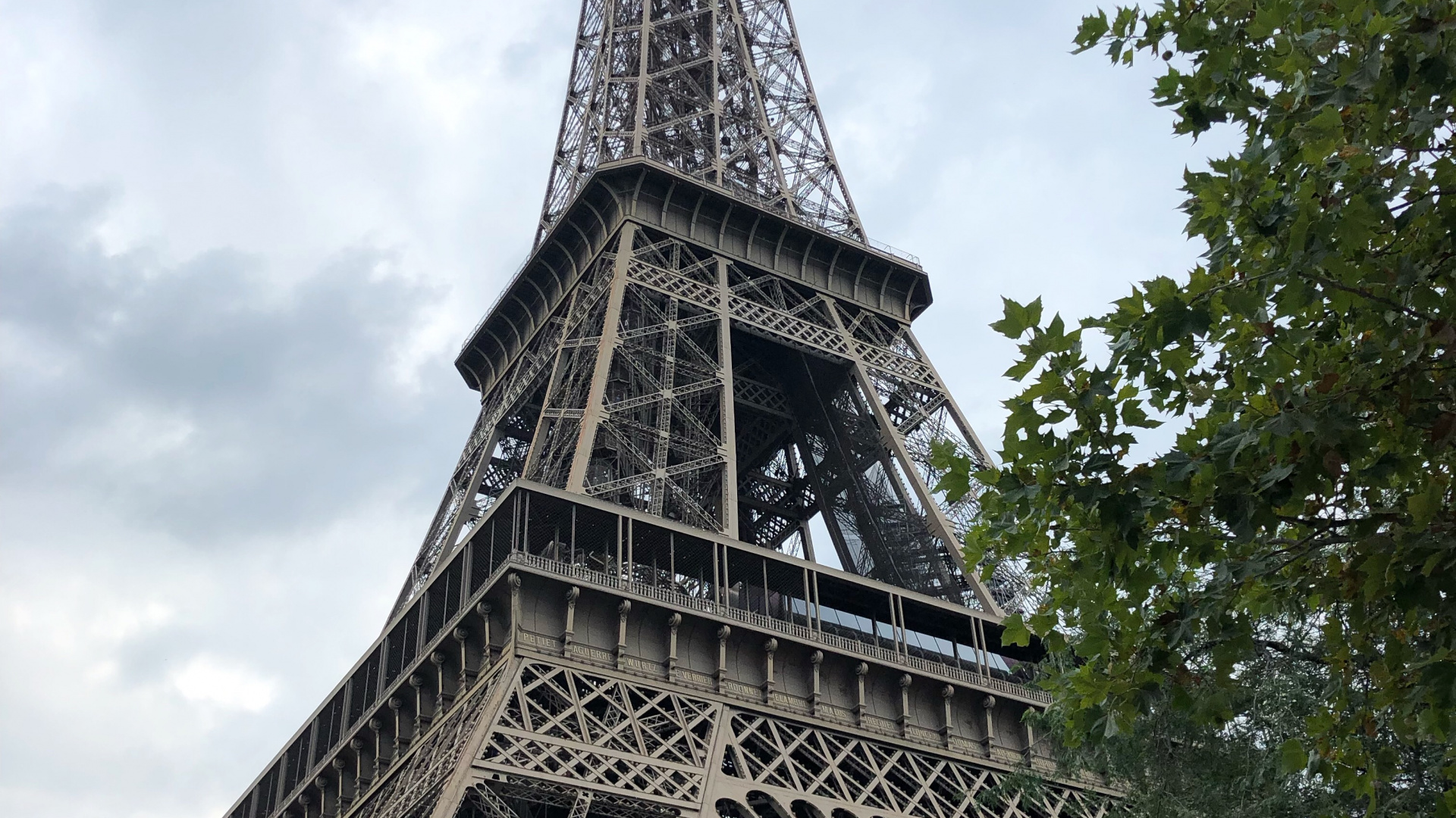Paris, la Torre Eiffel, Gilles Brochier, Torre, Arquitectura. Wallpaper in 1920x1080 Resolution