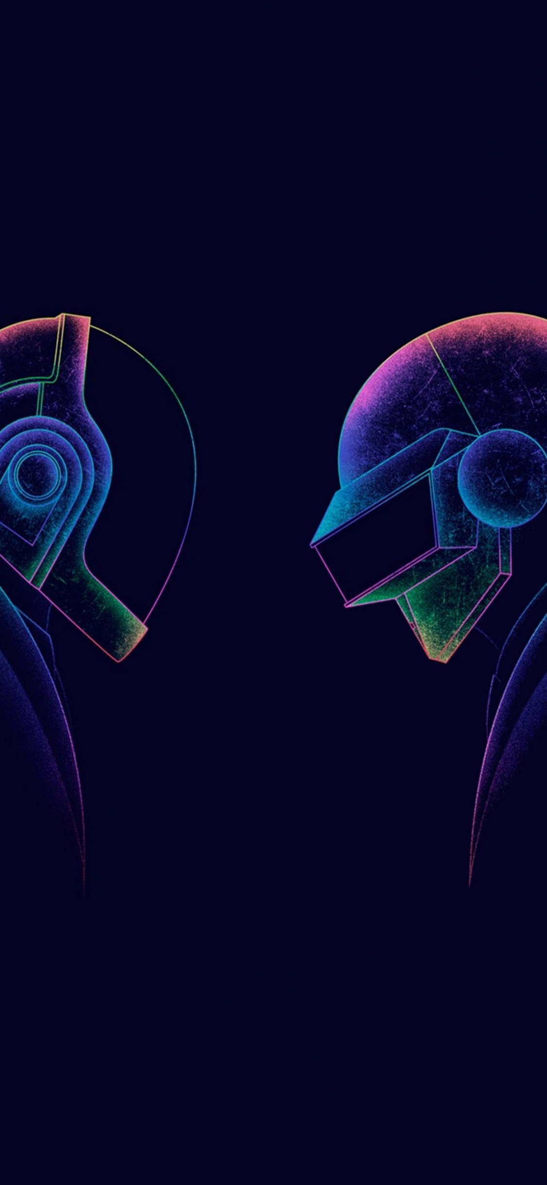 Remezcla de Daft Punk, Daft Punk, Tron Legacy, Remix, Una Vez Más. Wallpaper in 1125x2436 Resolution