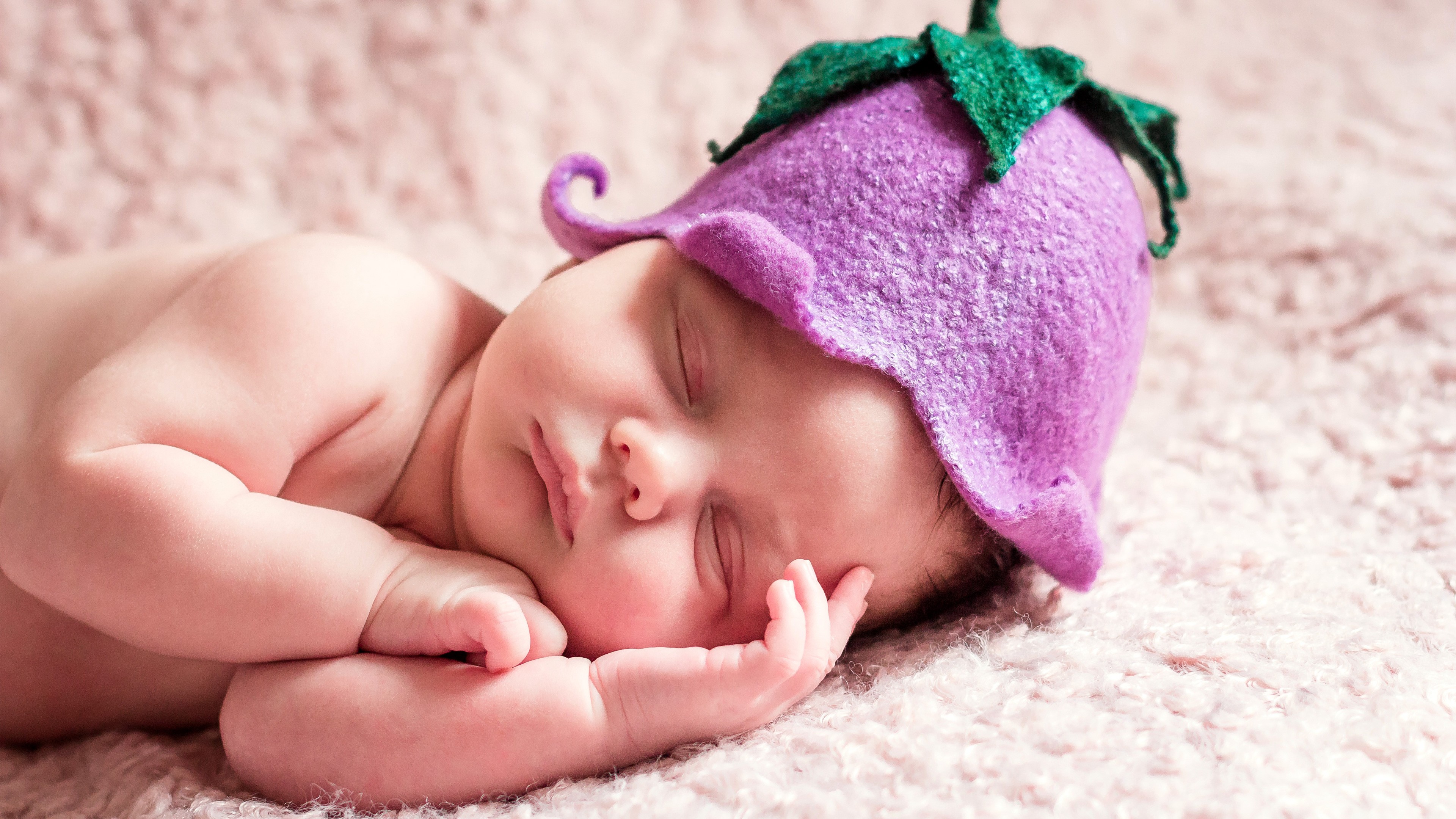 Newborn Cute Sleeping Babies, Infant, Sleep, Hemolytic Disease of The Newborn, Face. Wallpaper in 3840x2160 Resolution