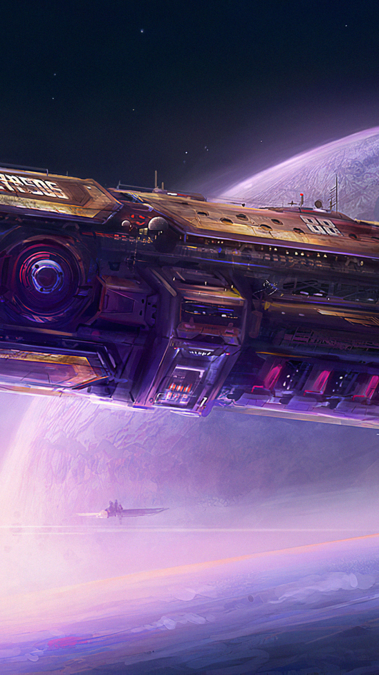 Sci fi Raumschiffe Art, Science-fiction, Raum Kunst, Digitale Kunst, Kunst. Wallpaper in 750x1334 Resolution