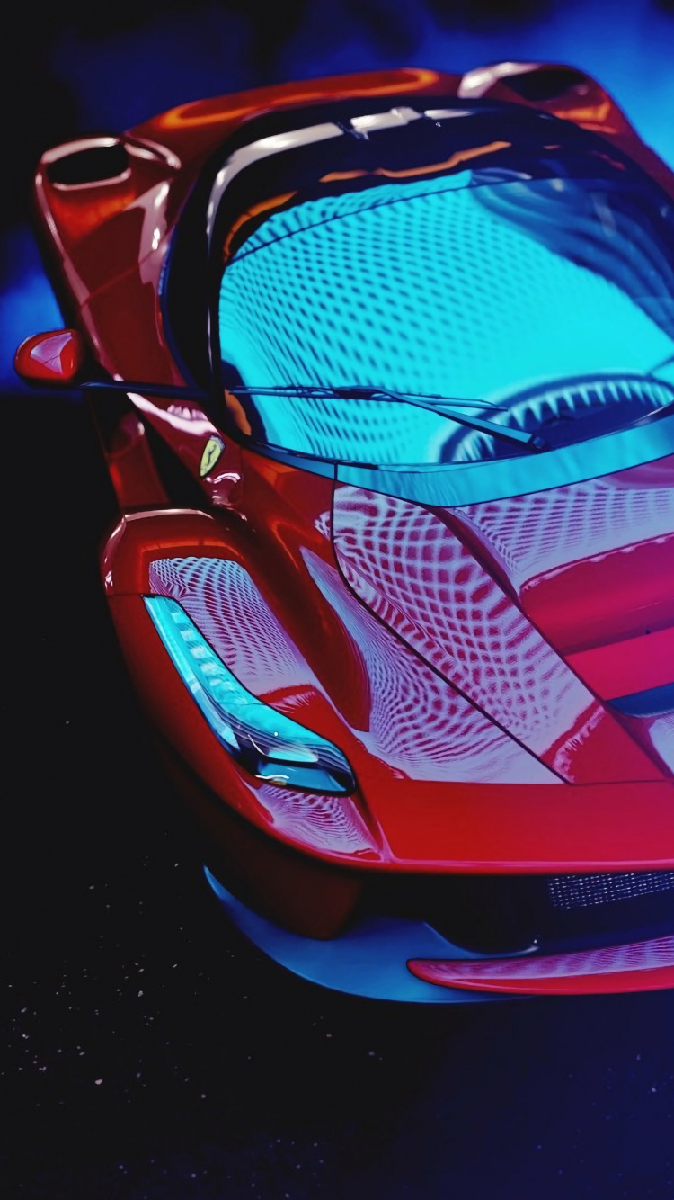 Laferrari, Ferrari, 458法拉利, 超级跑车, 政变 壁纸 750x1334 允许