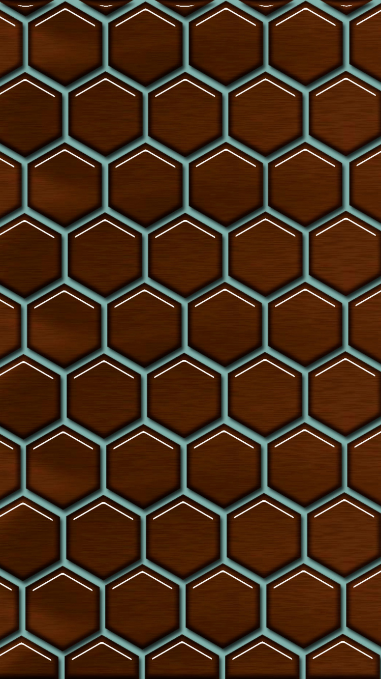 Brown and White Metal Frame. Wallpaper in 750x1334 Resolution