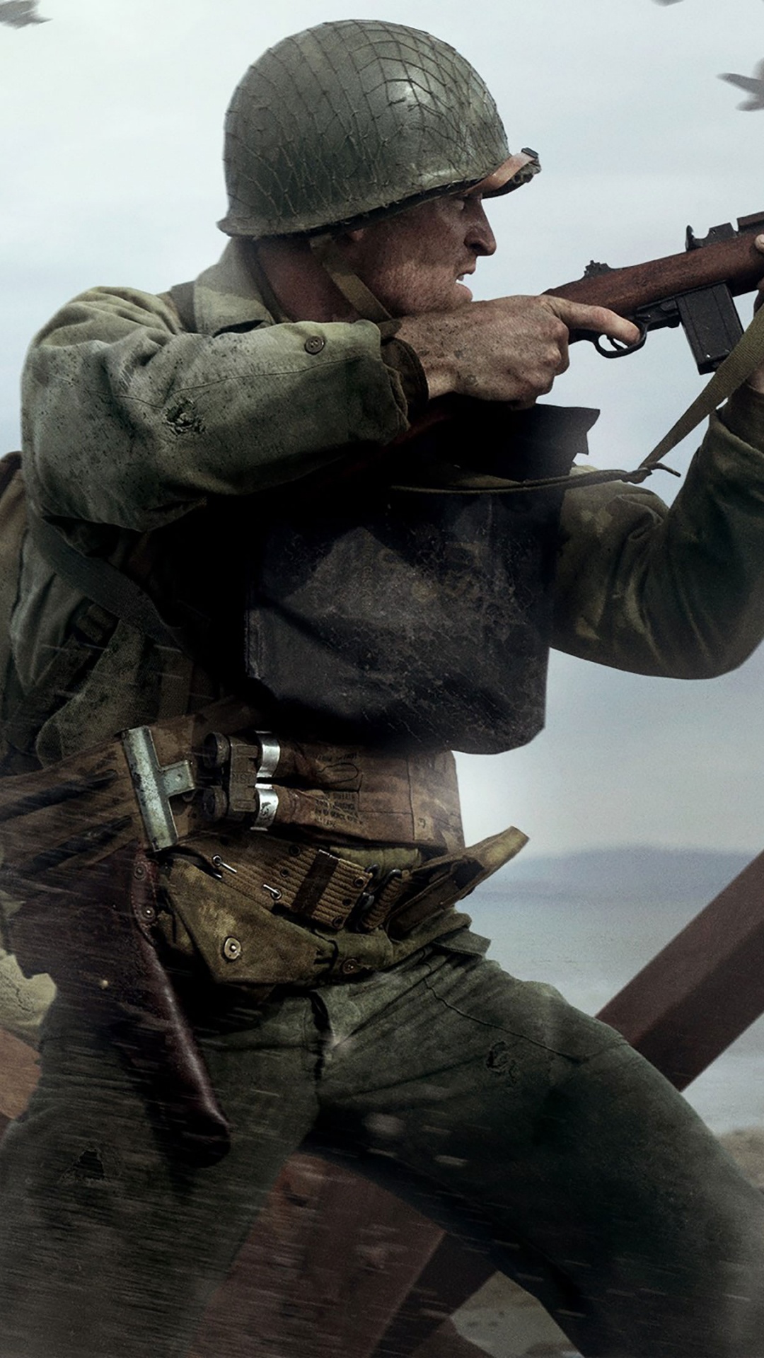 Call of Duty Ww2, Call of Duty WWII, Call of Duty Warfare Unendlich, Sledgehammer Games, Soldat. Wallpaper in 1080x1920 Resolution