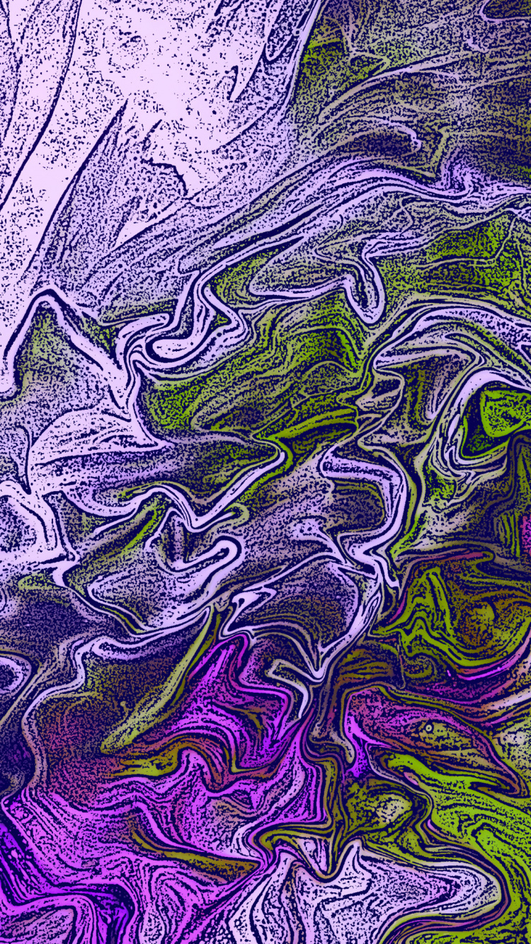 淡紫色的, 蜜月, 视觉艺术, 紫色的, 艺术 壁纸 750x1334 允许