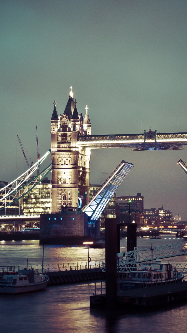 塔桥, 里程碑, 城市, 城市景观, 天际线 壁纸 720x1280 允许