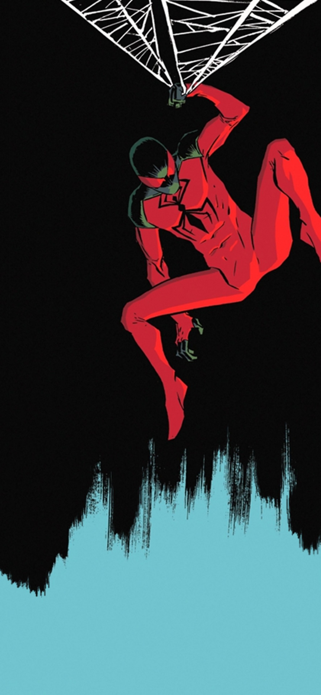 Scarlet Spider, Spider-man, Spider, Aunt May, Ghost-spider. Wallpaper in 1125x2436 Resolution