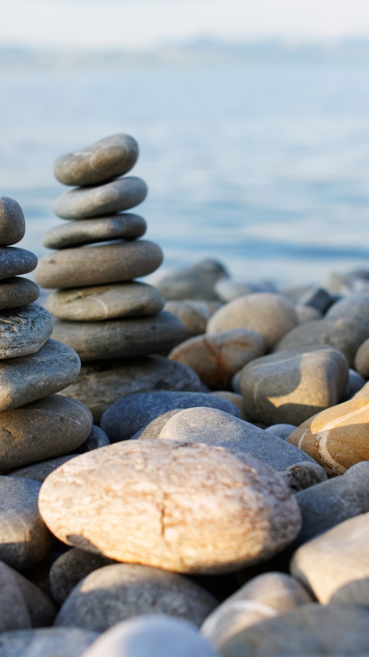 Rock, Tablet, Wasser, Naturlandschaft, Holz. Wallpaper in 720x1280 Resolution