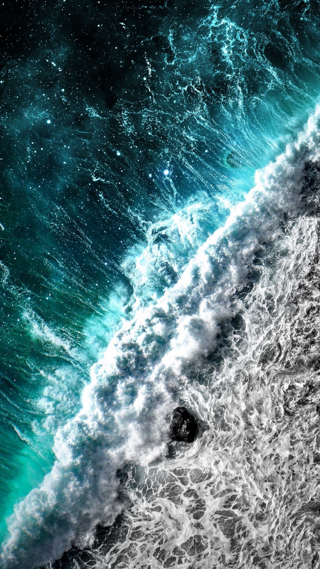 Ozean, Wasser, Wasserressourcen, Wasserlauf, Wind Welle. Wallpaper in 1080x1920 Resolution