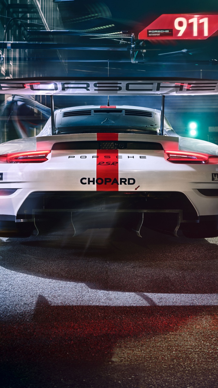 Porsche 911 Rsr, Porsche 911 GT3 RSR, 2019 Porsche 911, Porsche, Cars. Wallpaper in 720x1280 Resolution