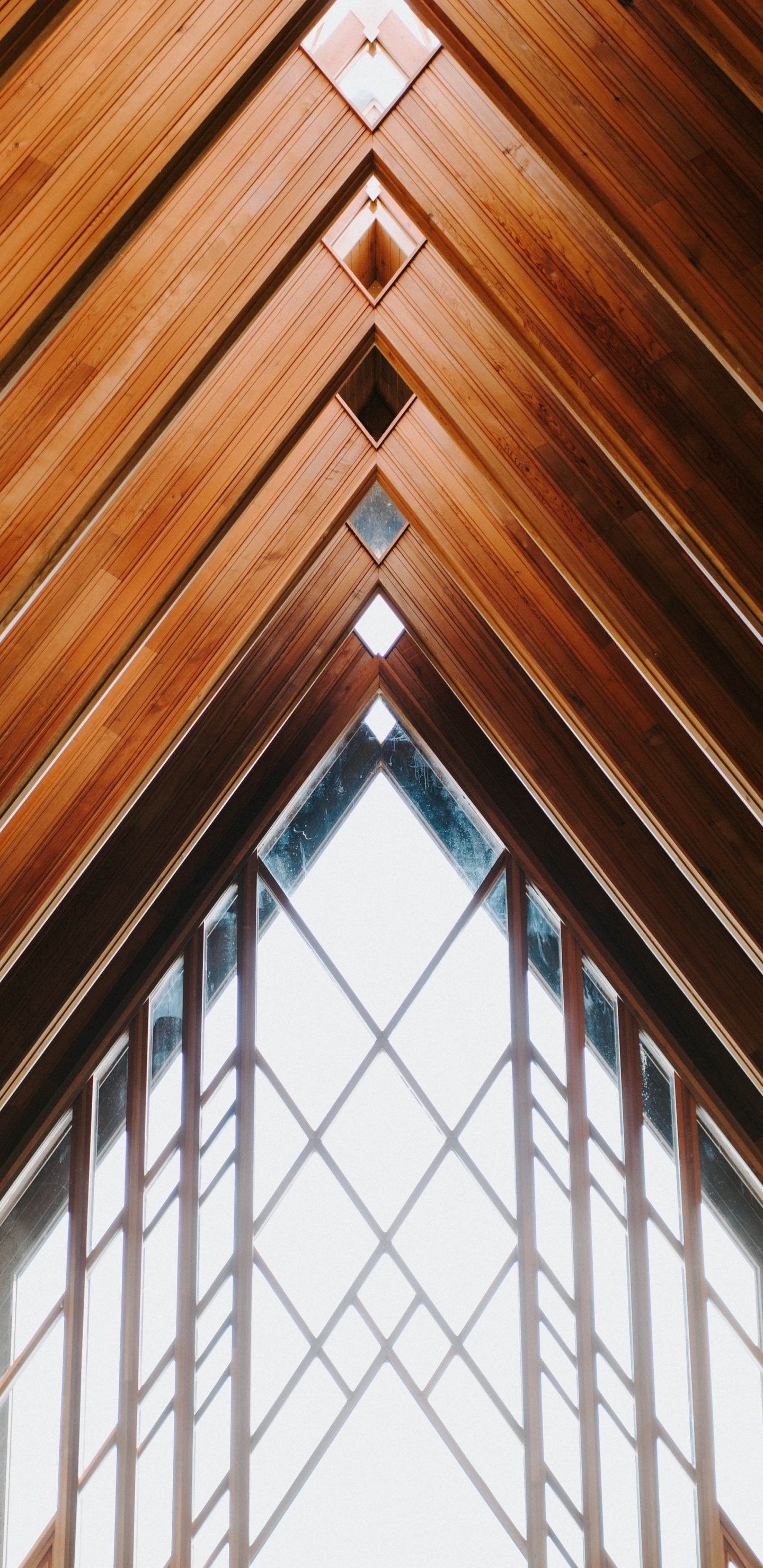 Download 1440x2960 Wallpaper Brown Wooden Ceiling With Glass Windows Brown Wooden Ceiling With Glass Windows. Wallpaper in 1440x2960 Resolution