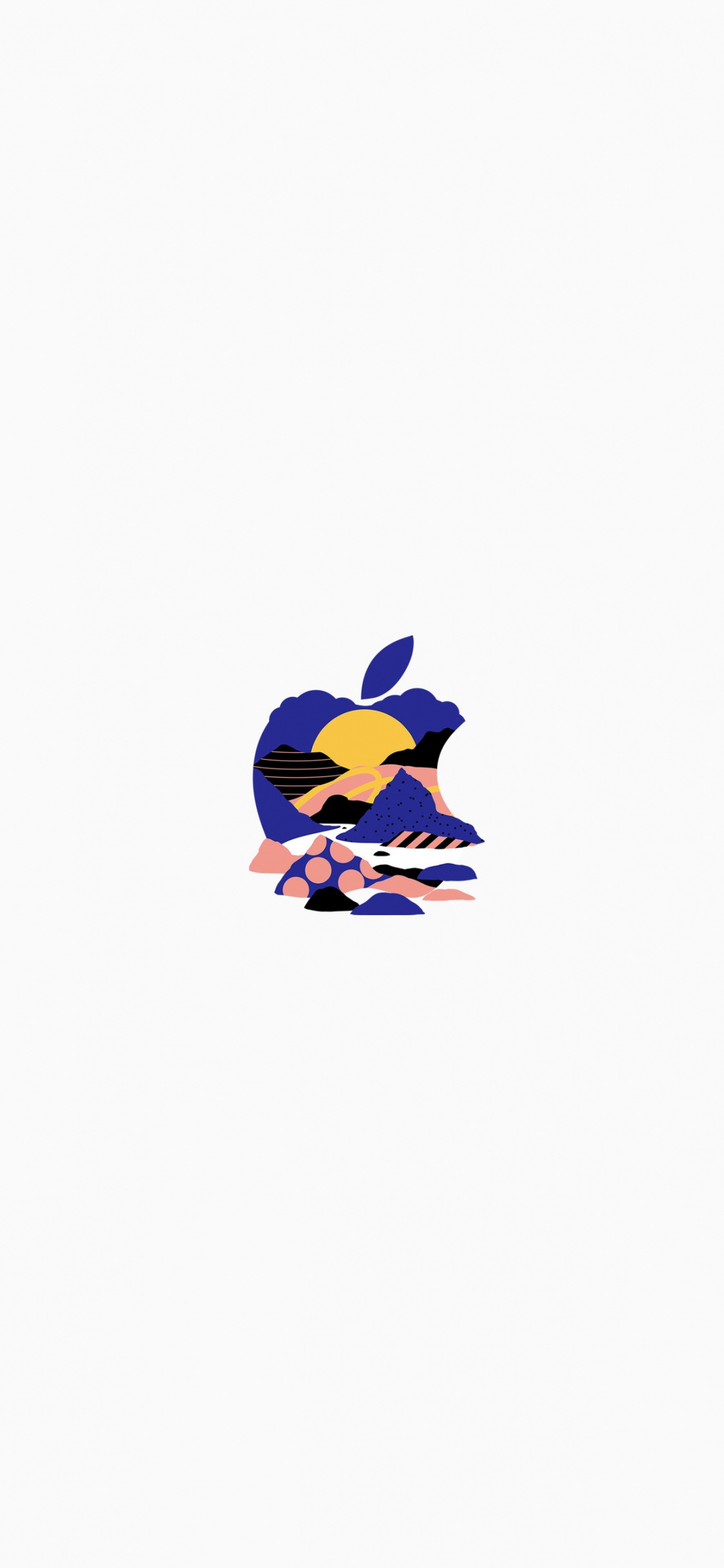 Apple, IPhone, Apple Event October 2020, Apples, Cobalt Blue. Wallpaper in 1125x2436 Resolution