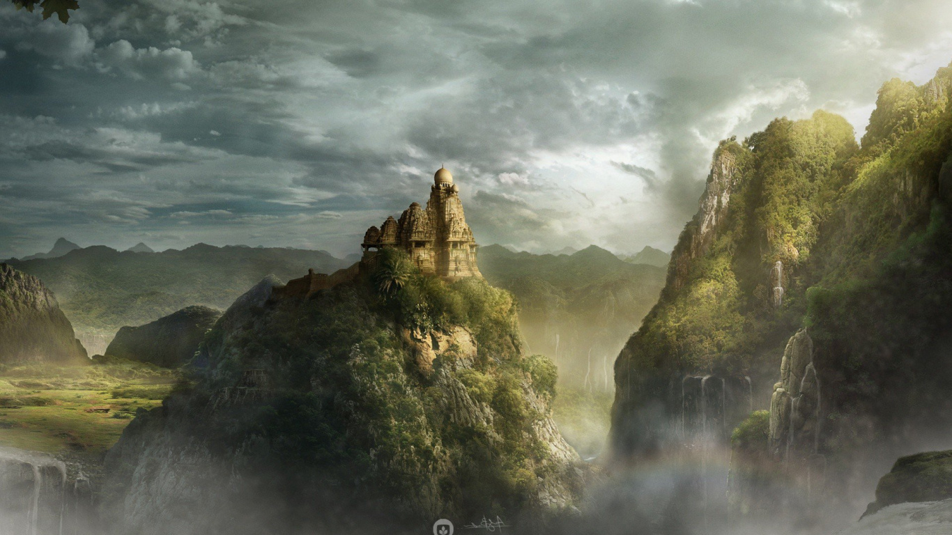 Nature, Paysage Naturel, Terrain, Formation, Cours D'eau. Wallpaper in 1366x768 Resolution