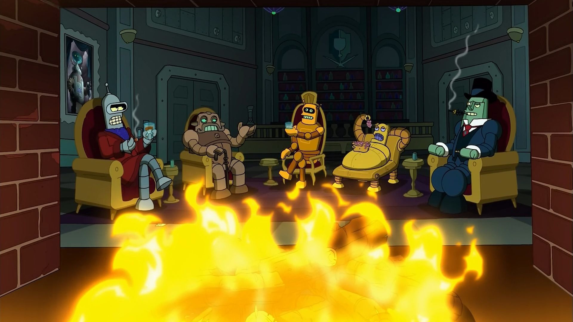 Personnes Devant le Bâtiment Pendant la Nuit. Wallpaper in 1920x1080 Resolution