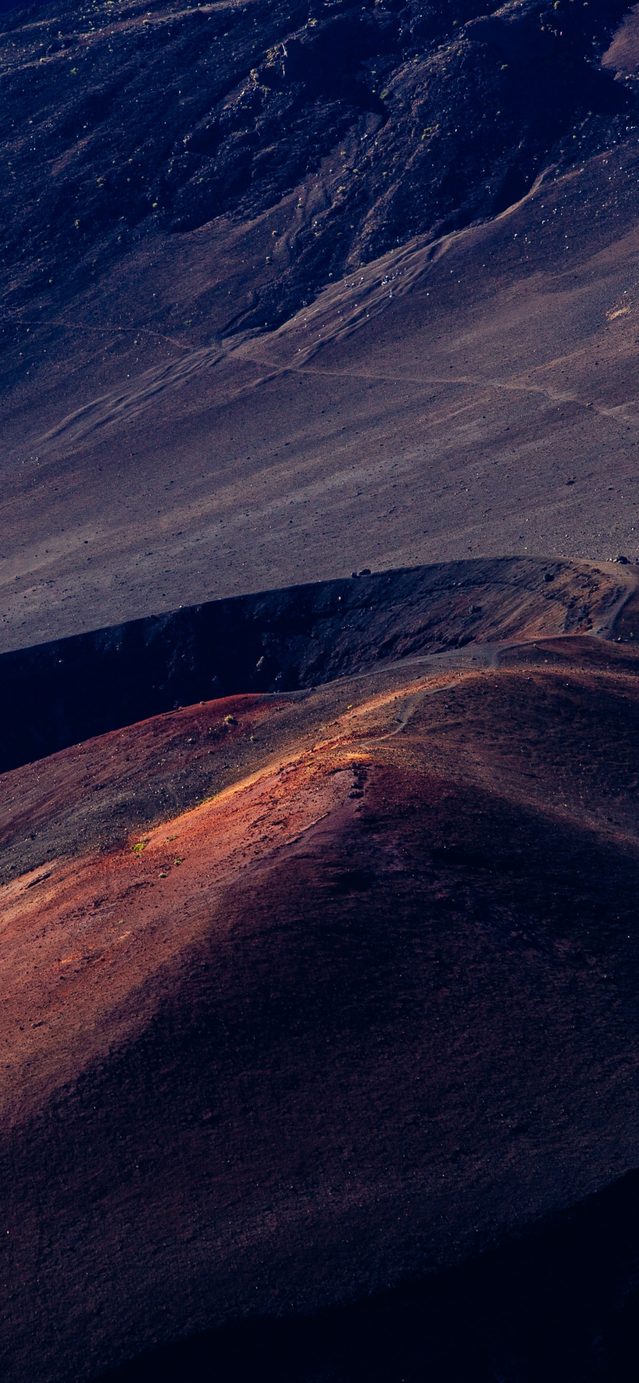 Brown and Gray Mountains Under White Sky During Daytime. Wallpaper in 1242x2688 Resolution