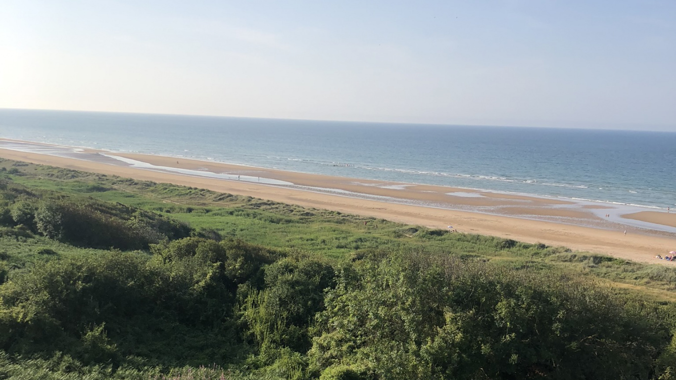 Shrubland, Steppe, Grassland, Vegetation, Grass. Wallpaper in 1366x768 Resolution