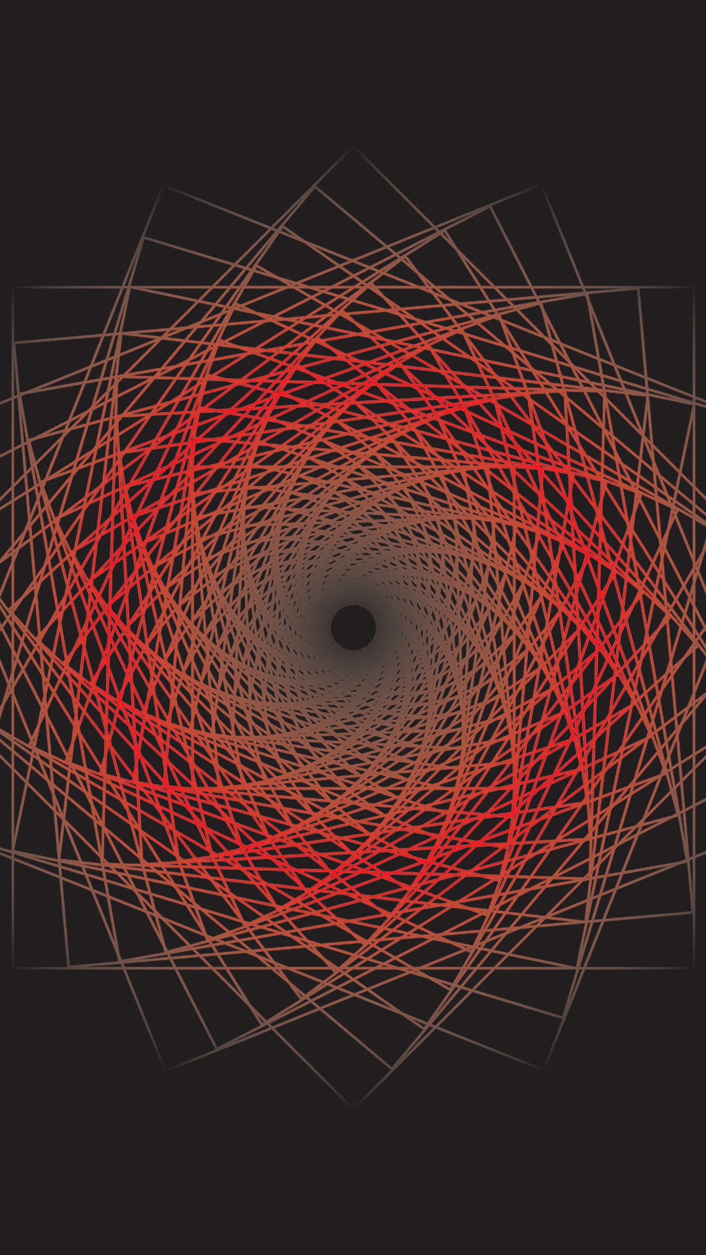 Ilustración de Luz Naranja y Blanca. Wallpaper in 1440x2560 Resolution