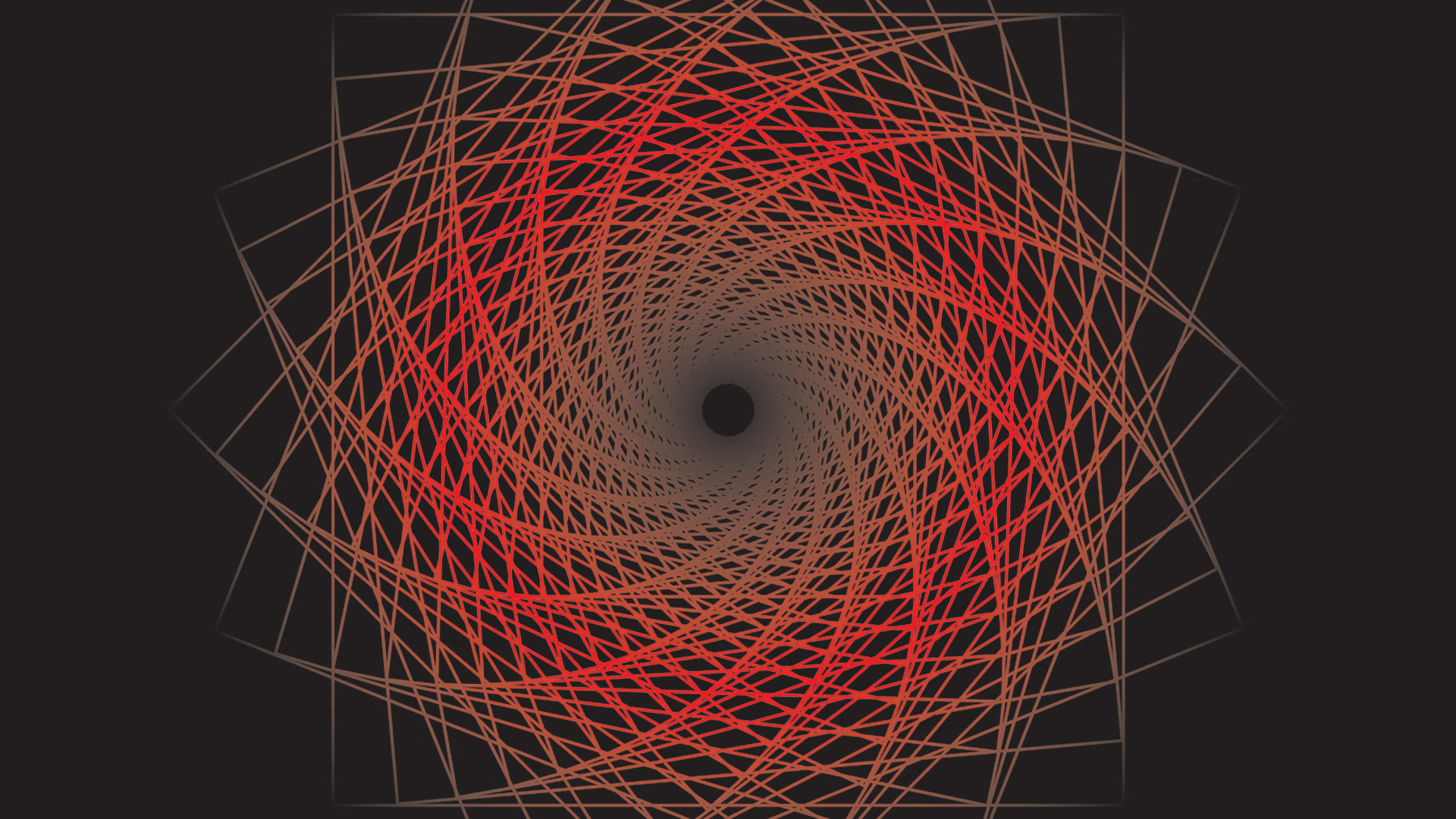 Orange Und Weiße Lichtillustration. Wallpaper in 1920x1080 Resolution