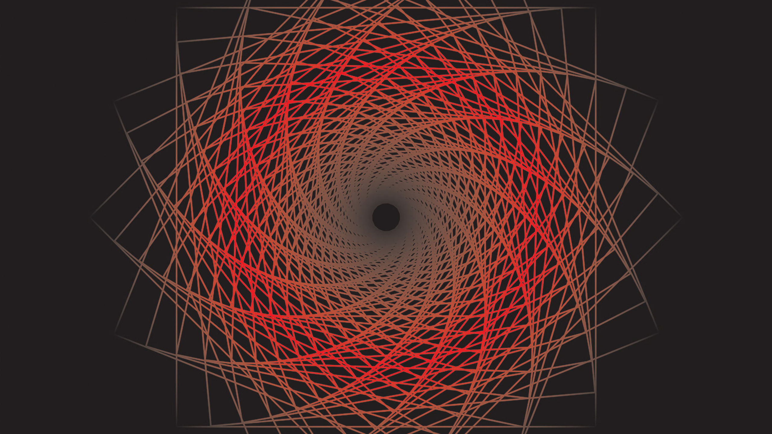 圆圈, 分形技术, 分形, 艺术, 螺旋 壁纸 2560x1440 允许