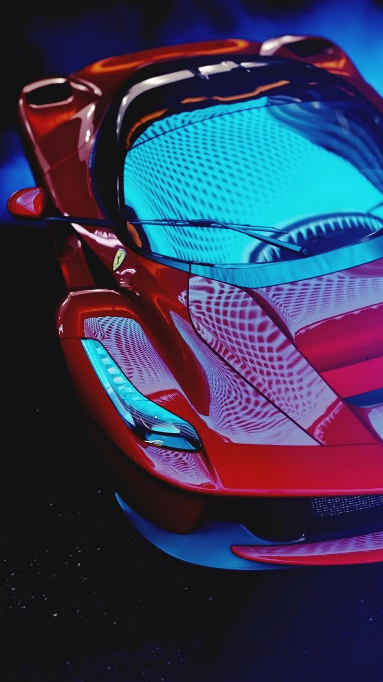 Ferrari Laferra, Laferrari, Ferrari 458, Sports Car, Ferrari LaFerrari Aperta. Wallpaper in 750x1334 Resolution